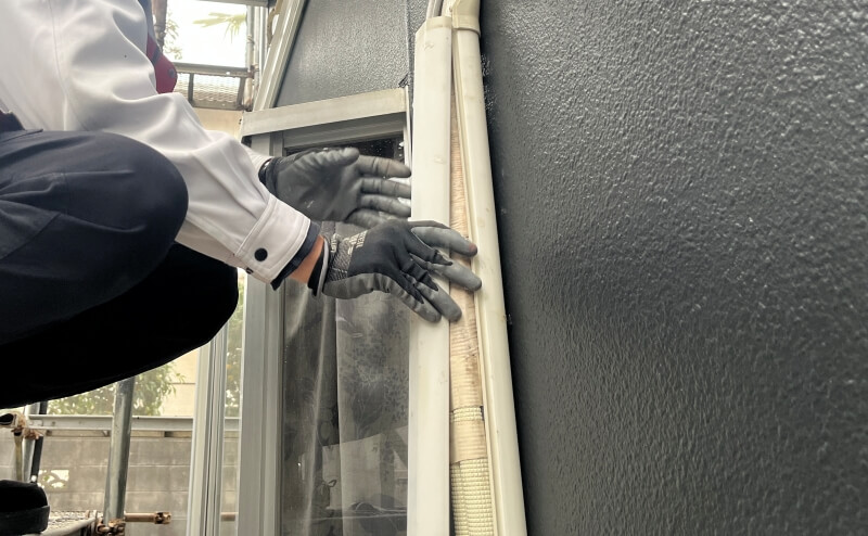 化粧カバー戻し